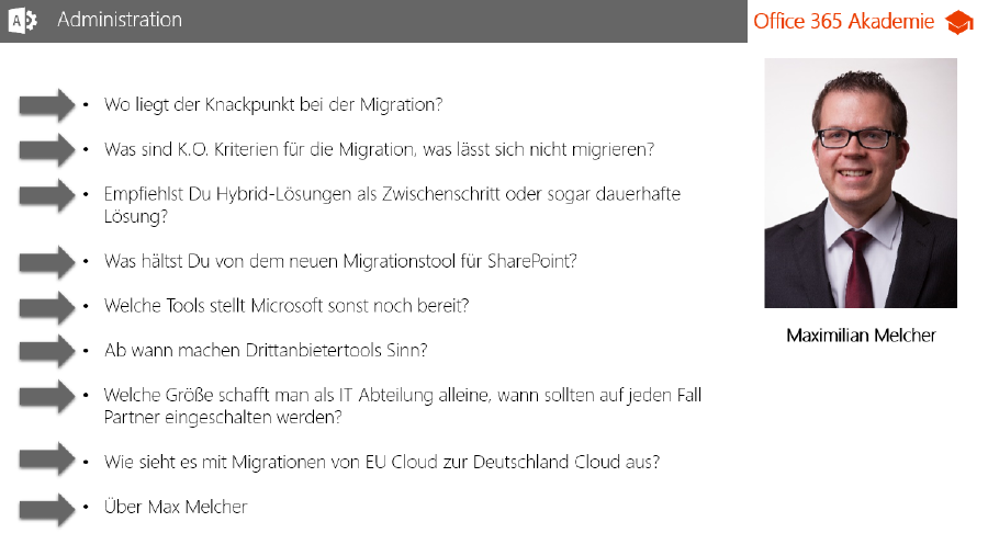 First interview with Thomas Maier from Office365Akademie.de