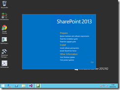 29. Finally - the base is set, lets install SharePoint 2013 SP1.